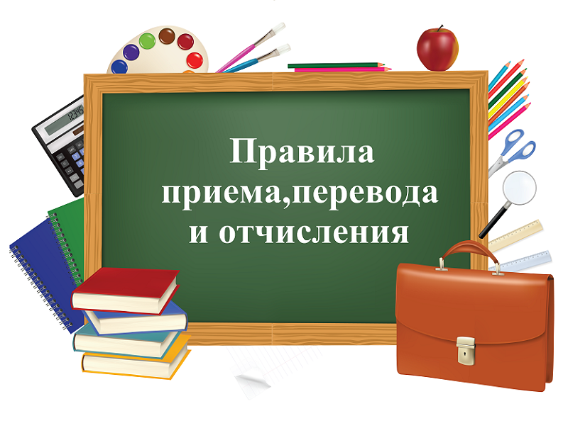 Правила приема, перевода, отчисления.